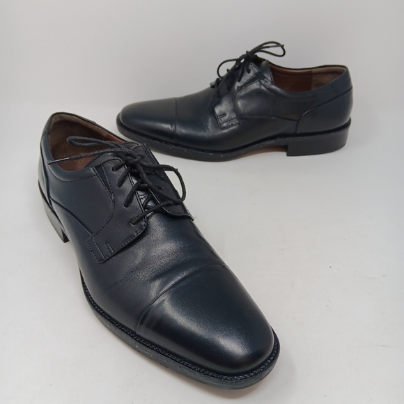 Johnston & Murphy Lancaster Cap Toe Shoes - Picture 2 of 11